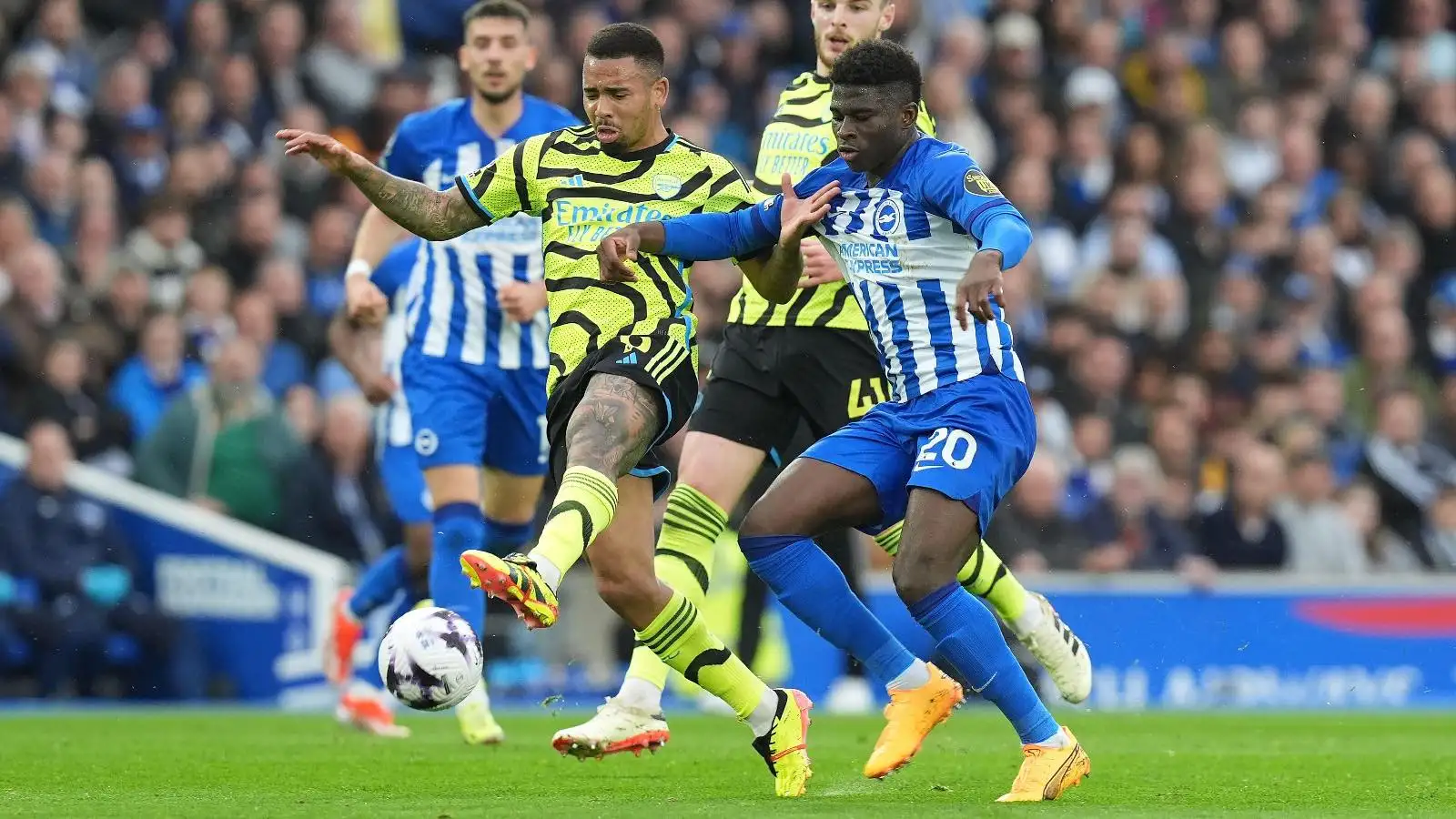 Gabriel Jesus a supporting character for Arsenal as title race happens around him