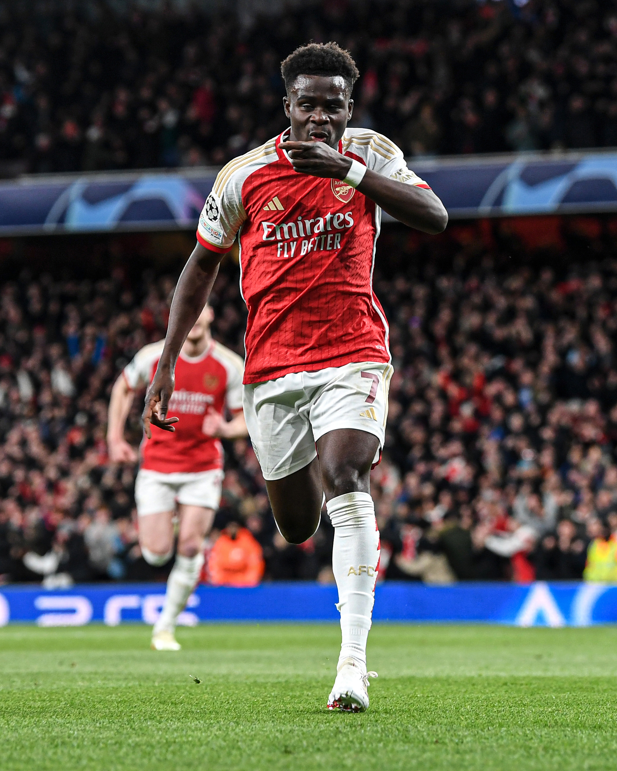 Football on TNT Sports on X: "Bukayo Saka is the first man to score a  Champions League quarter-final goal for Arsenal since Nicklas Bendtner 14  years ago... https://t.co/5yTKdRHnXR" / X