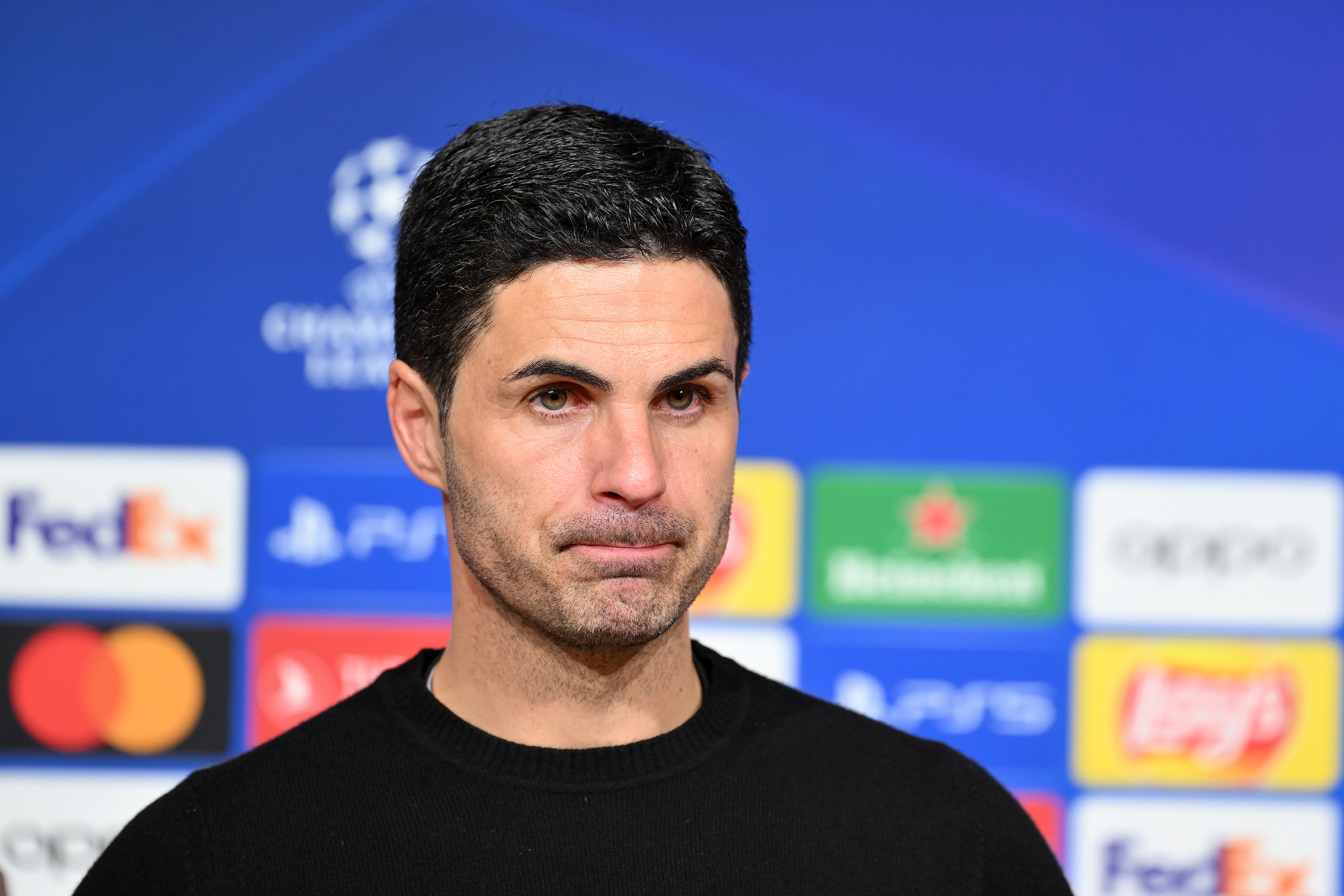 Mikel Arteta must shrug off more Champions League frustration