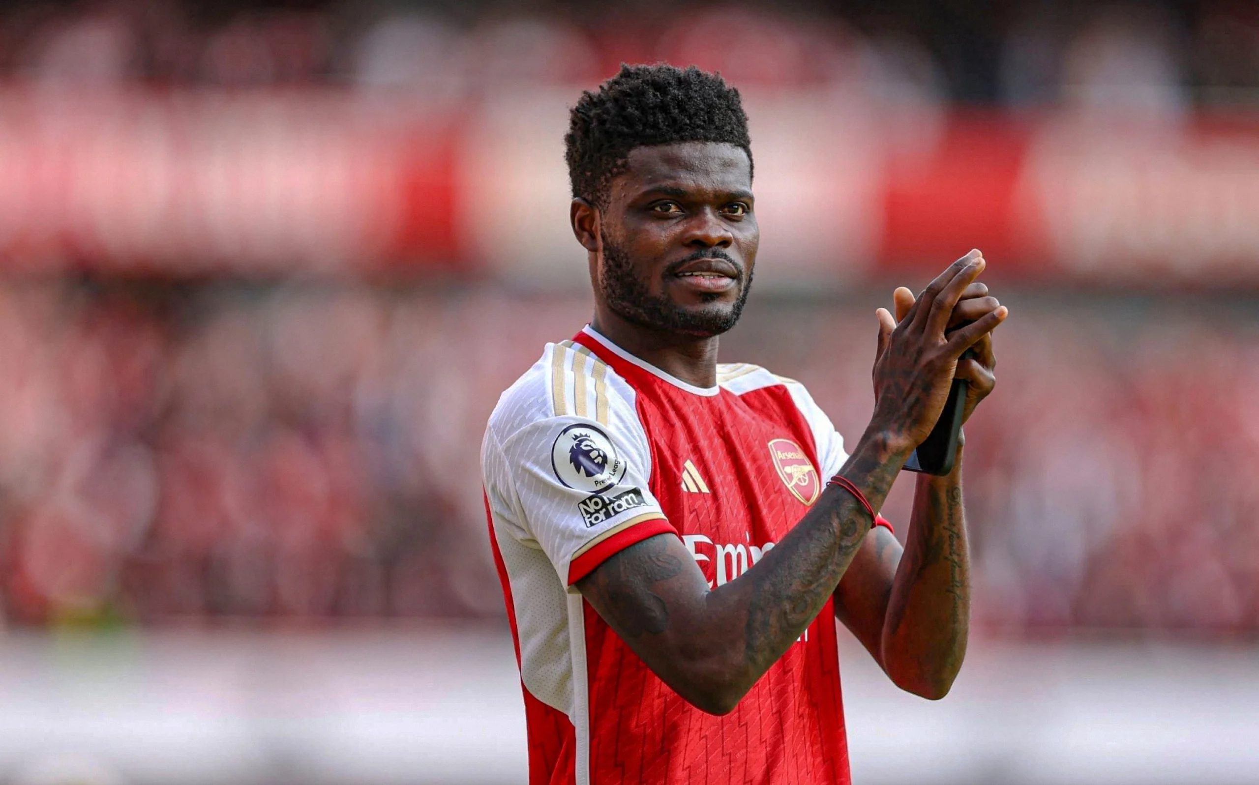 Arsenal midfielder Thomas Partey