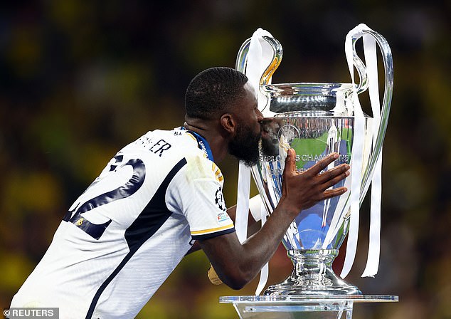 The watch is reportedly worth 30 times more than the Champions League trophy itself