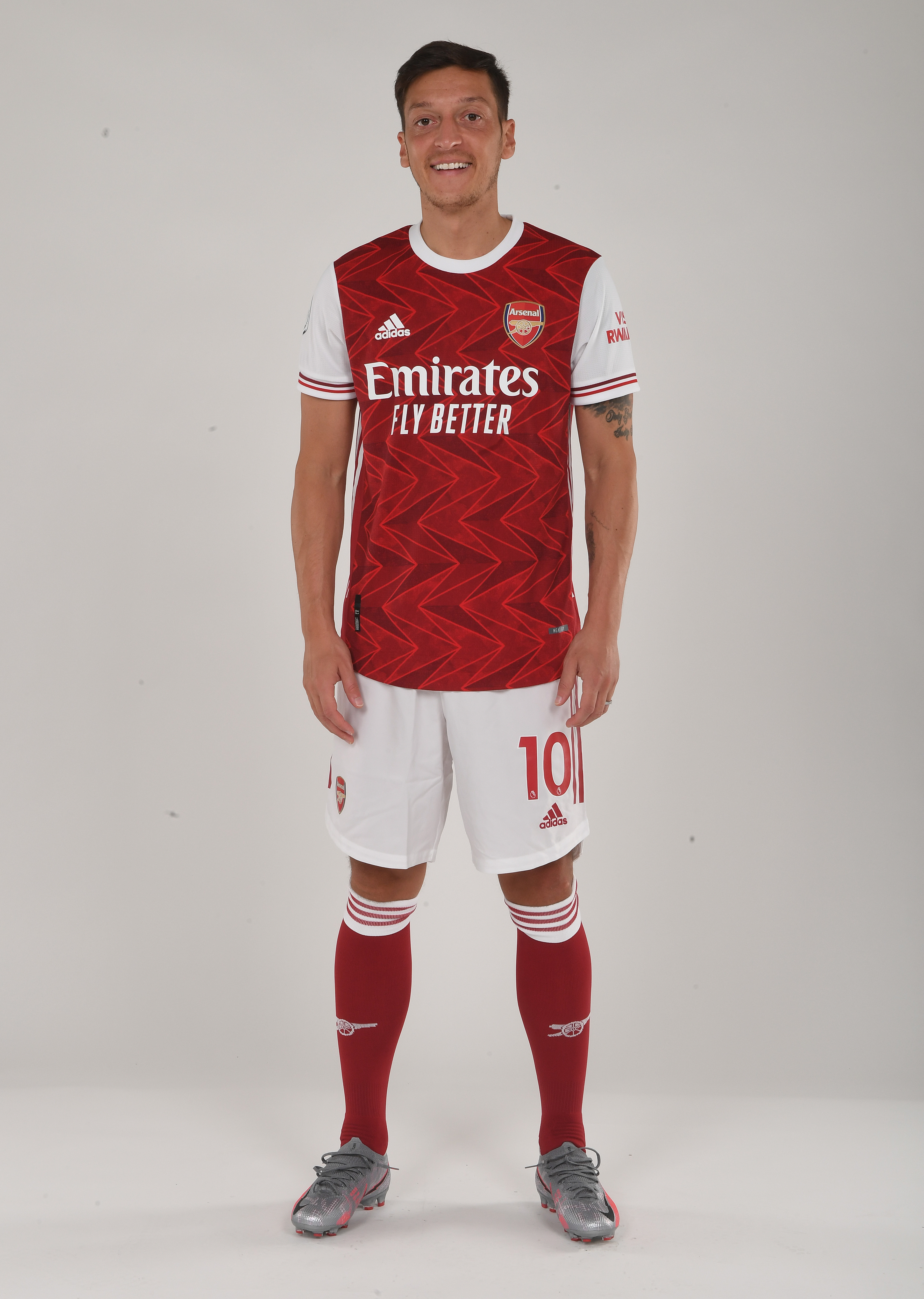 The former Arsenal midfielder retired from football in March 2023 aged 34