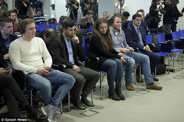 Odegaard's proud family were at the signing at the Bernabeu stadium as he was announced as a Real Madrid player