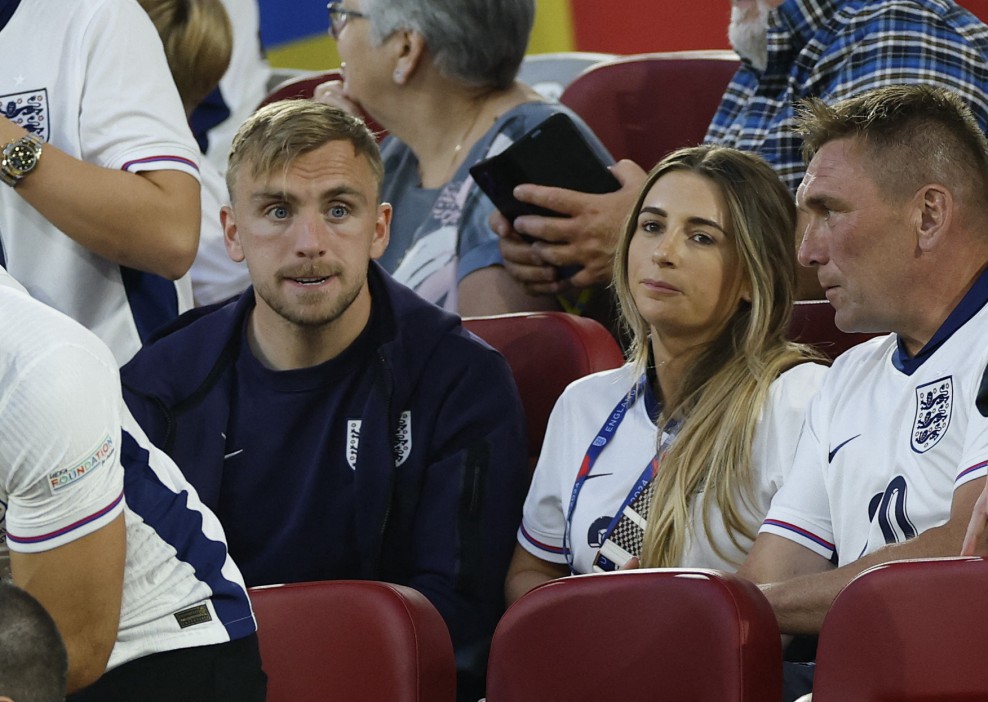 Jarrod Bowen hung out with girlfriend Dani Dyer after full-time